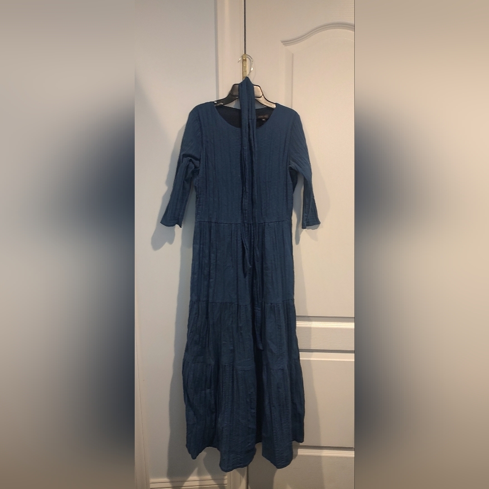Japparel blue maxi dress size 14 teens